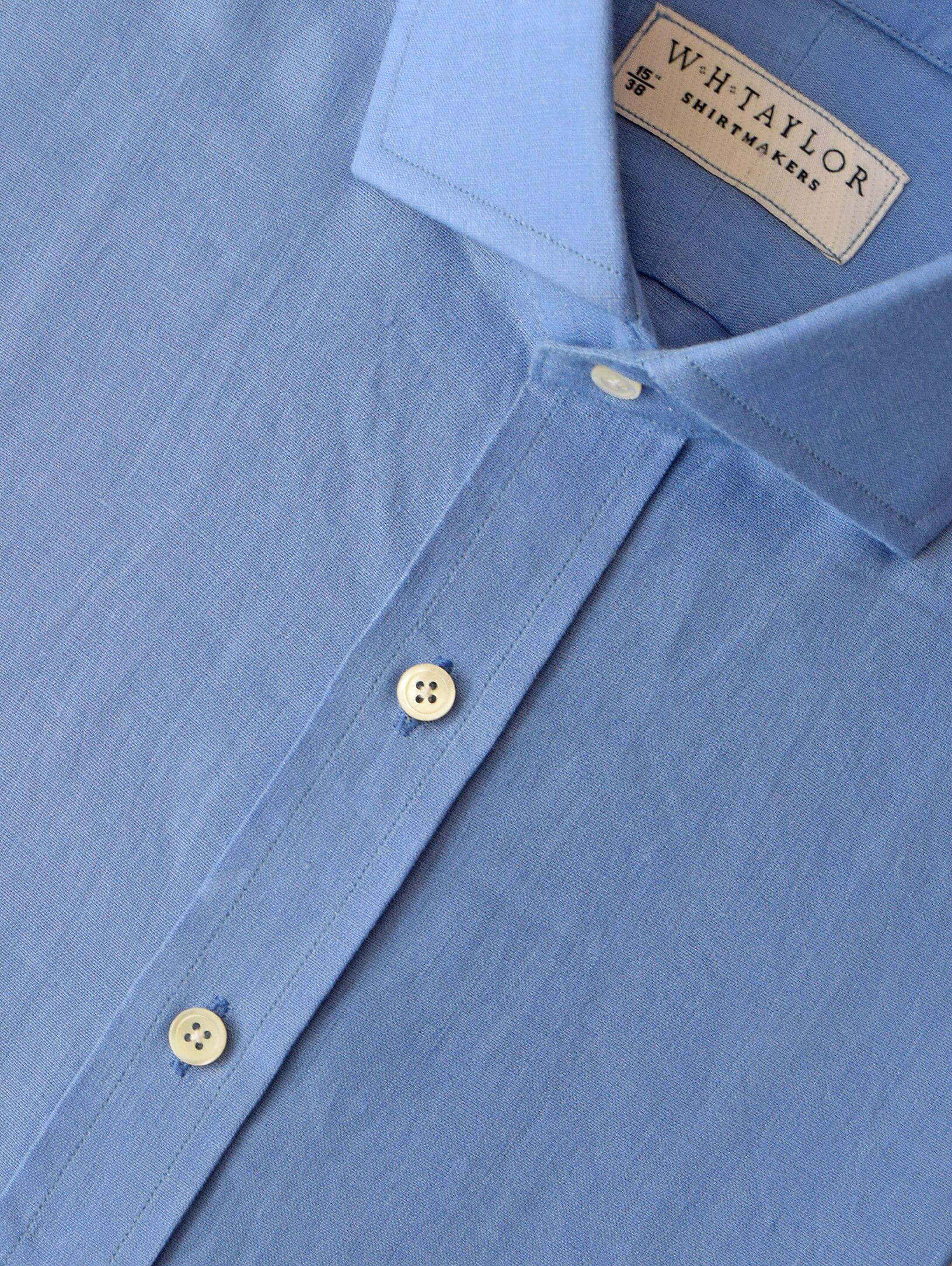 linen vs cotton dress shirt Proper Cloth Men's Portuguese Olive Stripe Cotton Linen Oxford Custom Dress Shirt