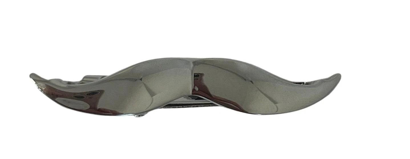 moustache design silver tie clip by Frederick Thomas Handmade Mens Ties