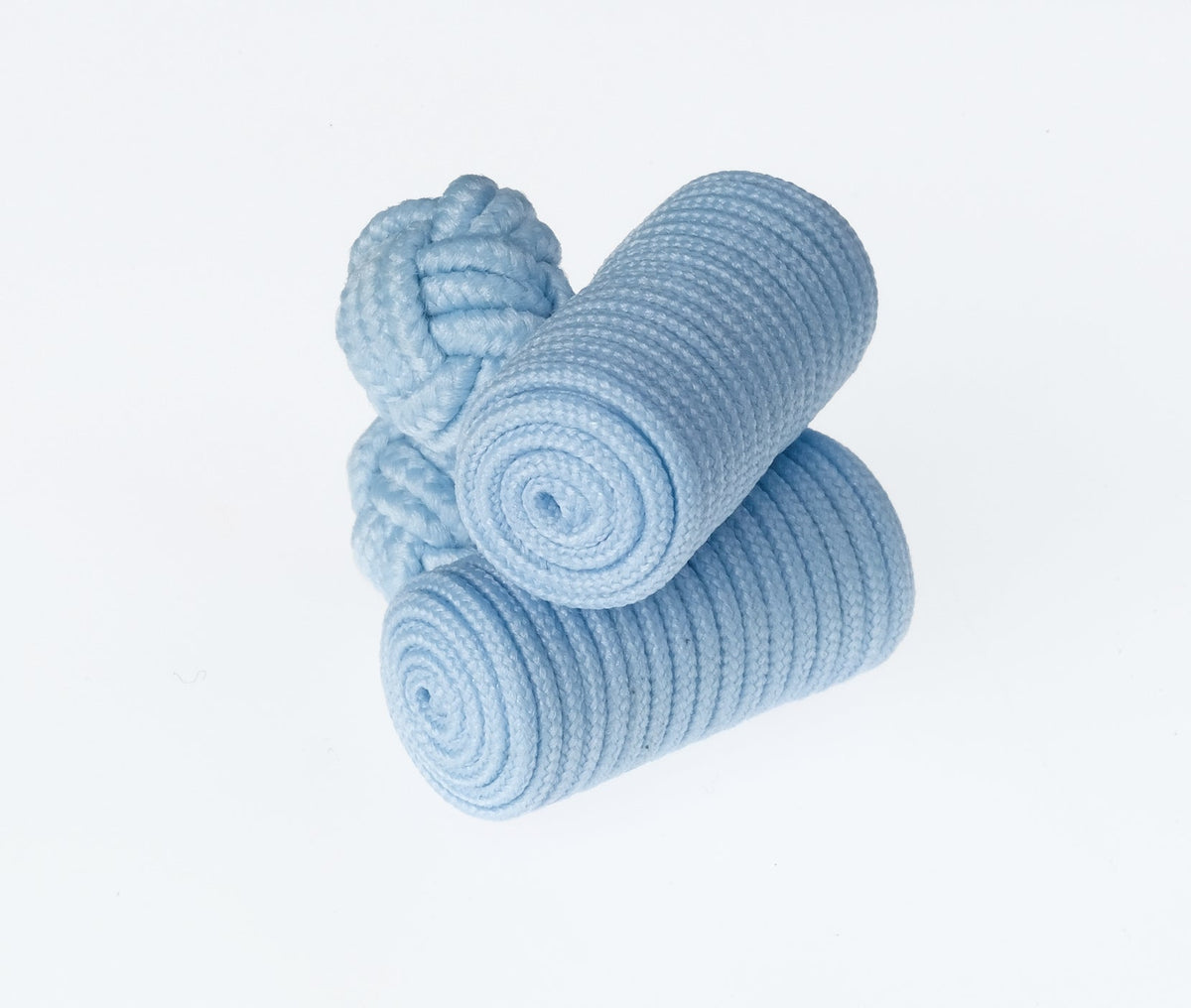 Powder Blue Barrel Cufflinks by Ringhart Shirting Fabrics by Ringhart Shirting Fabrics