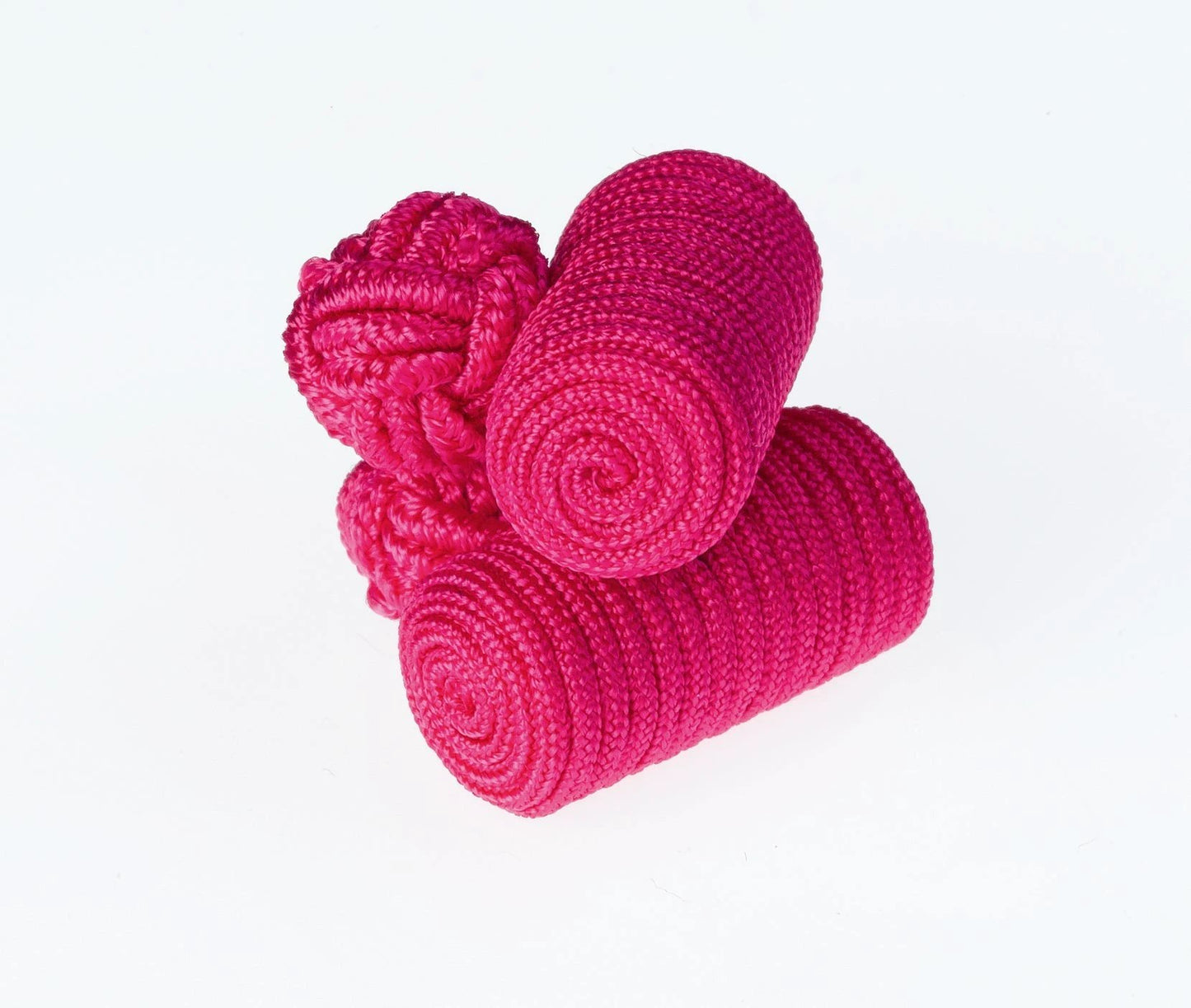 Cerise Pink Barrel Cufflinks Ringhart Shirting Fabrics by Ringhart Shirting Fabrics