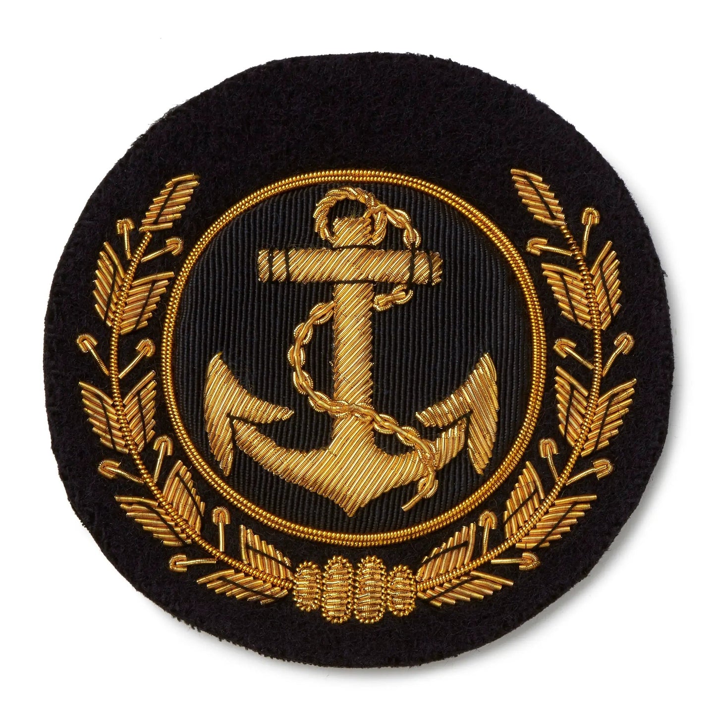 Anchor & Wreath Blazer Badge by Benson & Clegg