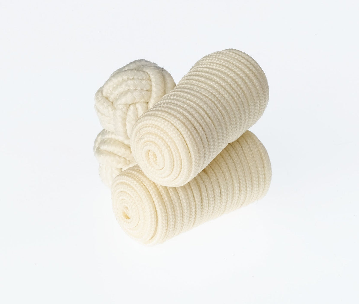 Cream Barrel Cufflinks B25 By Ringhart Shirting Fabrics by Ringhart Shirting Fabrics