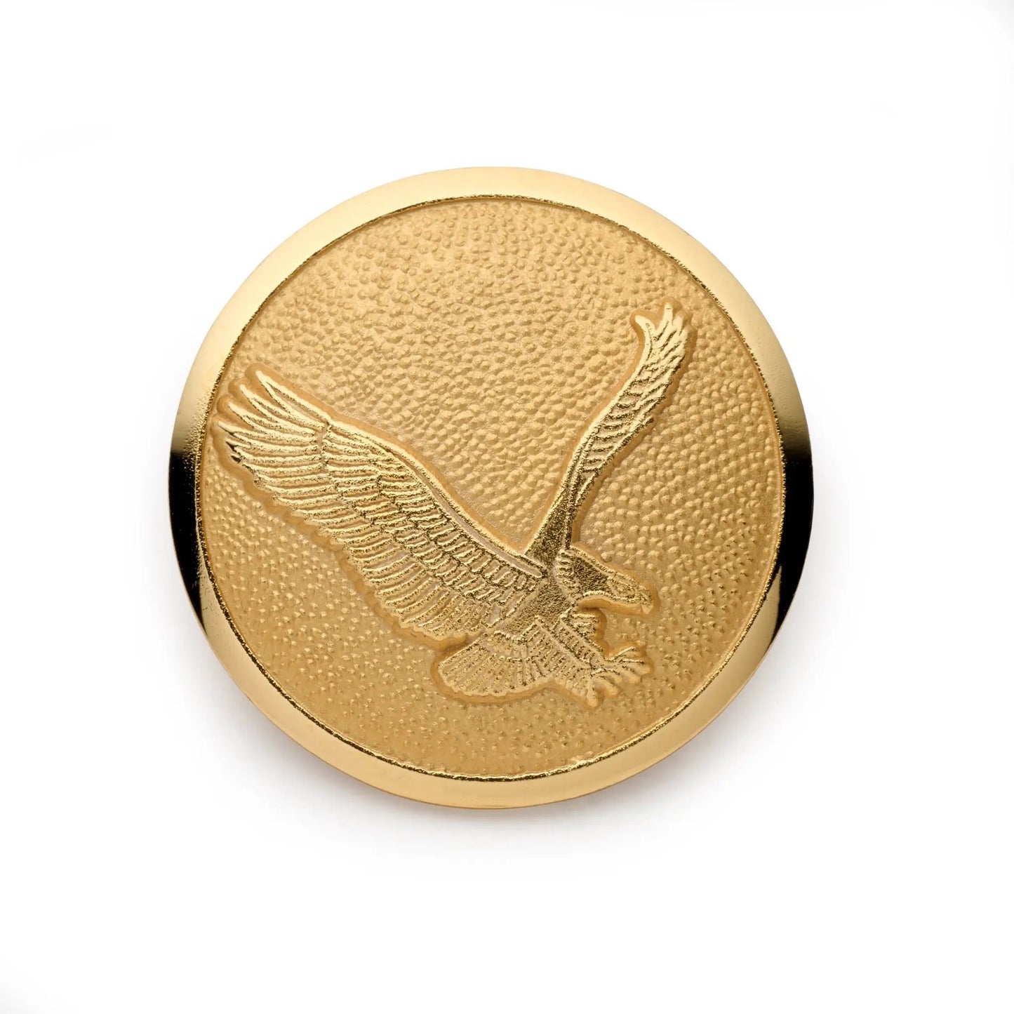 American Eagle Blazer Button Set In Gold by Benson & Clegg