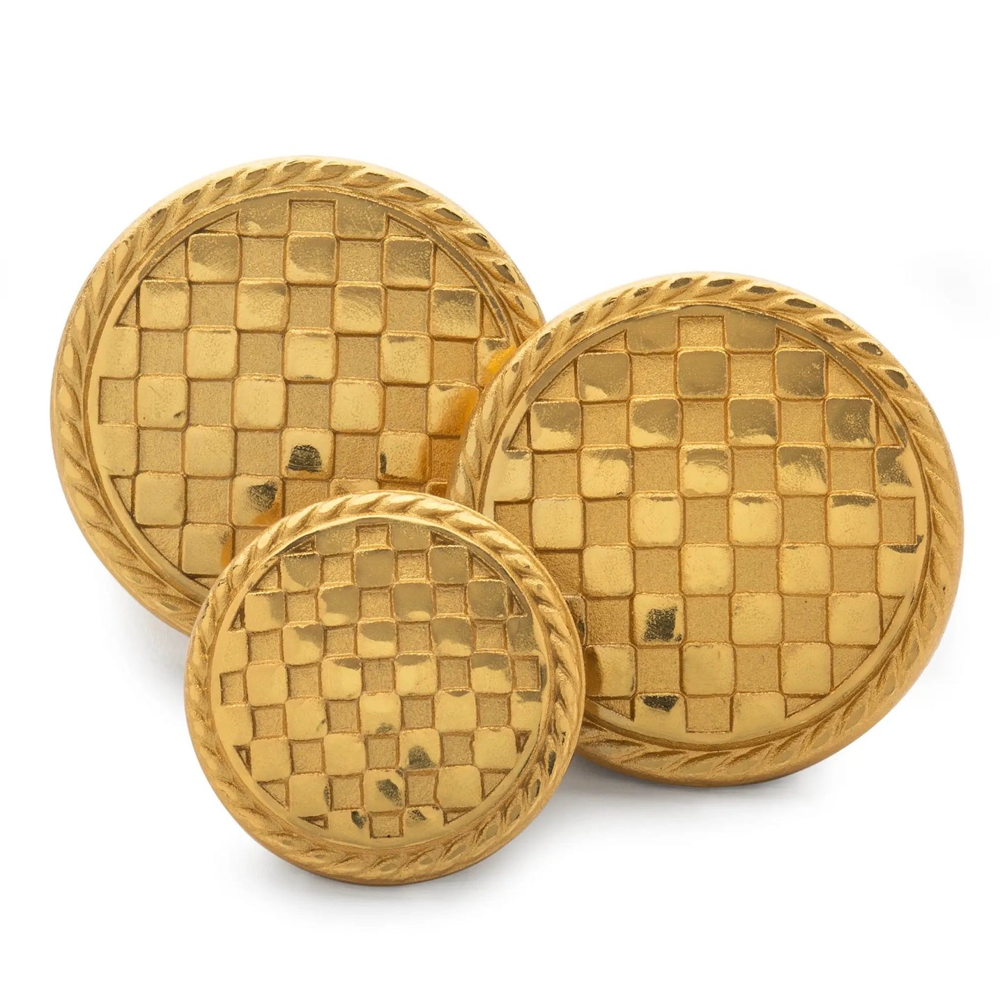 Checkerboard Blazer Button Set by Benson & Clegg