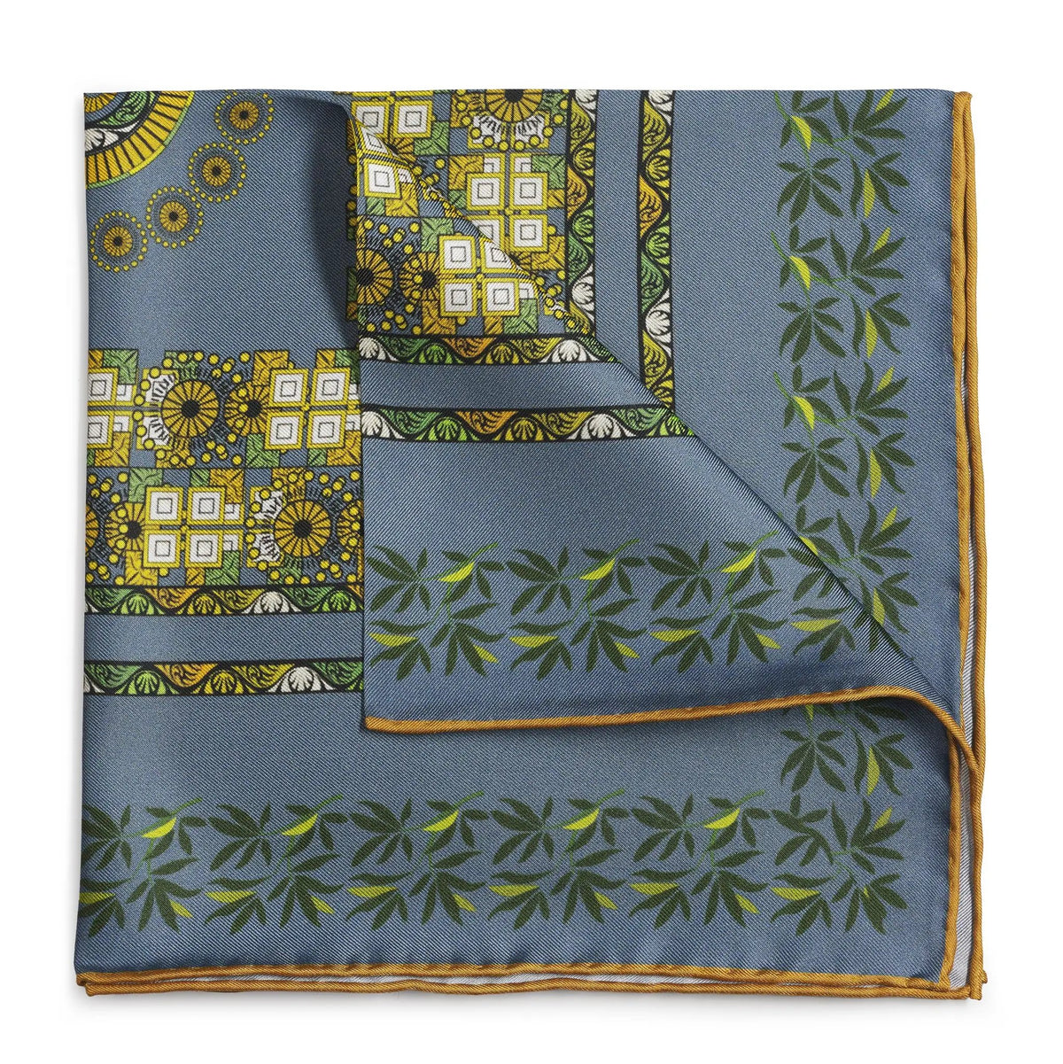 Criterion Bar Sunburst Pocket Square by Benson & Clegg