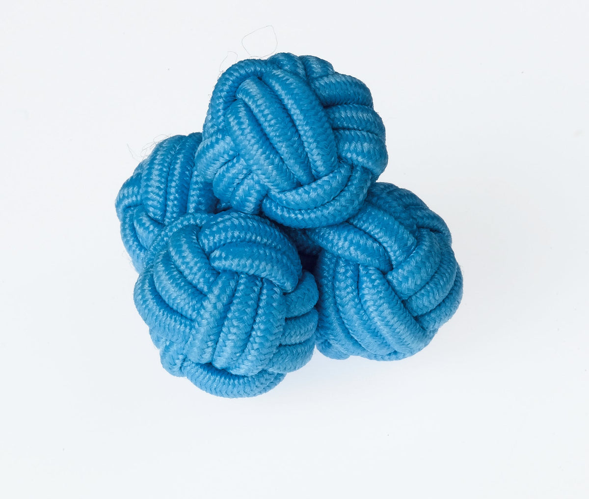 K04 Turquoise Knots Cufflinks Ringhart Shirting Fabrics by Ringhart Shirting Fabrics