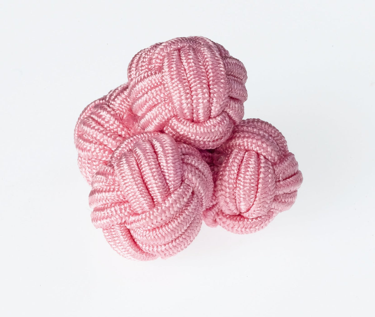 K09 Pink Knots Cufflinks Ringhart Shirting Fabrics Mens Formalwear by Ringhart Shirting Fabrics