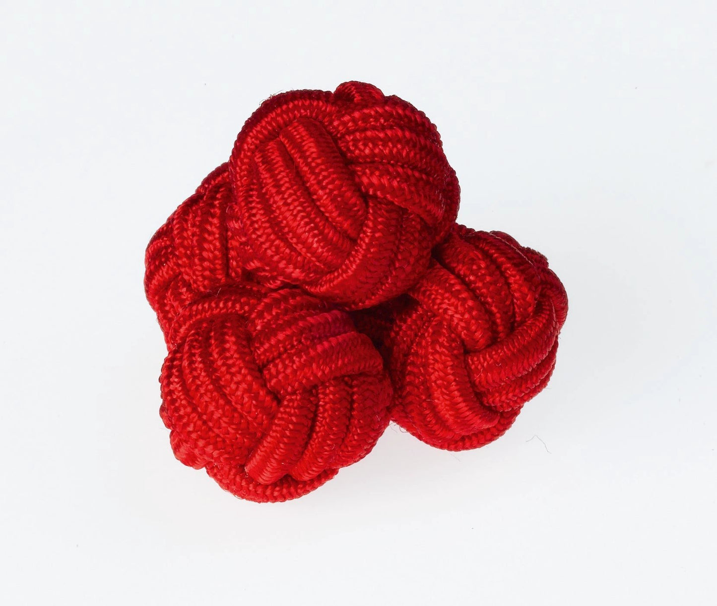 K12 Red Knots Cufflinks by Ringhart Shirting Fabrics by Ringhart Shirting Fabrics