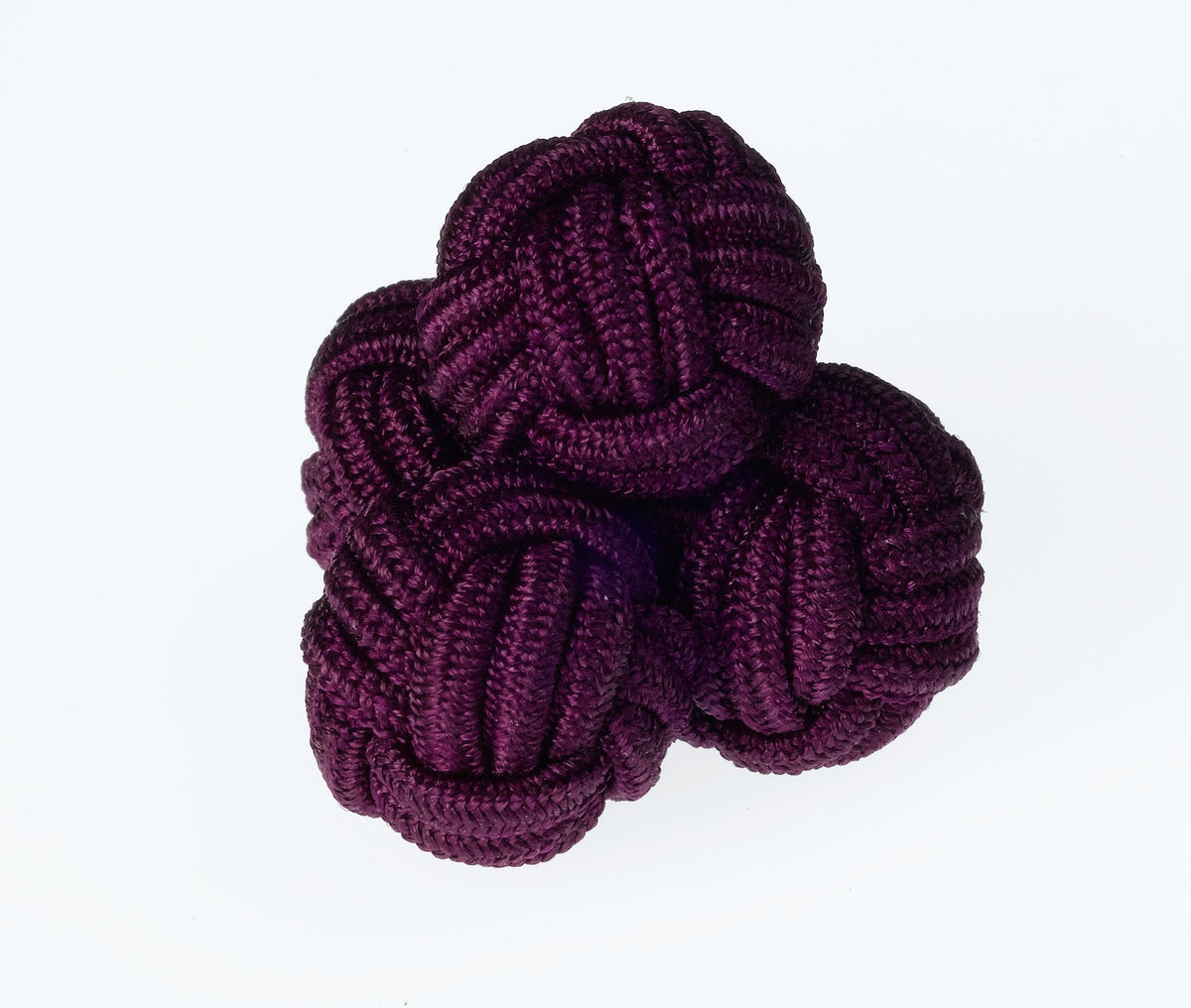 K19 Purple Knots Cufflinks By Ringhart Shirting Fabrics by Ringhart Shirting Fabrics