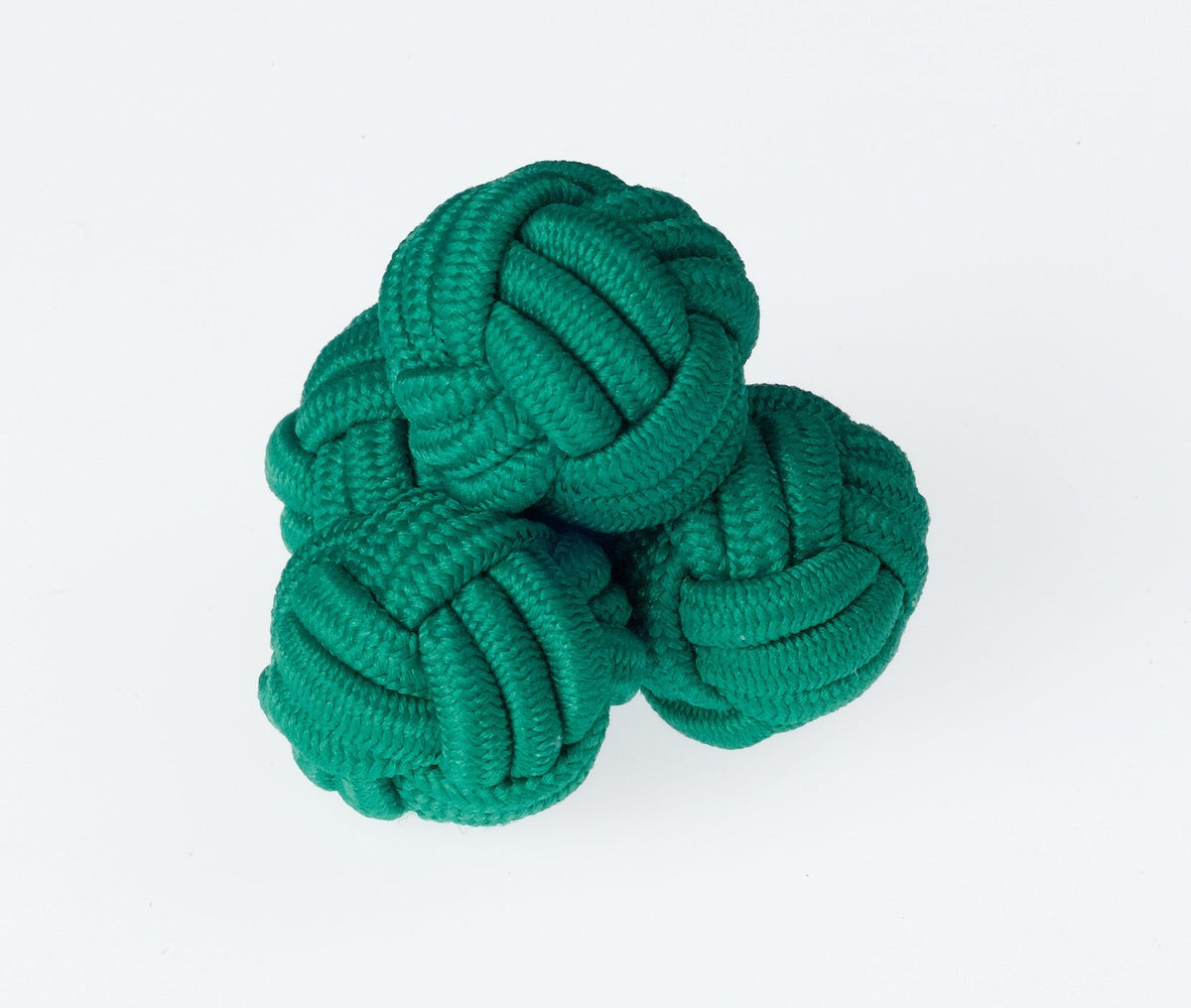 K23 Green Knots Cufflinks by Ringhart Shirting Fabrics by Ringhart Shirting Fabrics