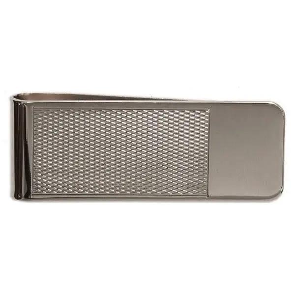 Money Clip In Silver by Benson & Clegg