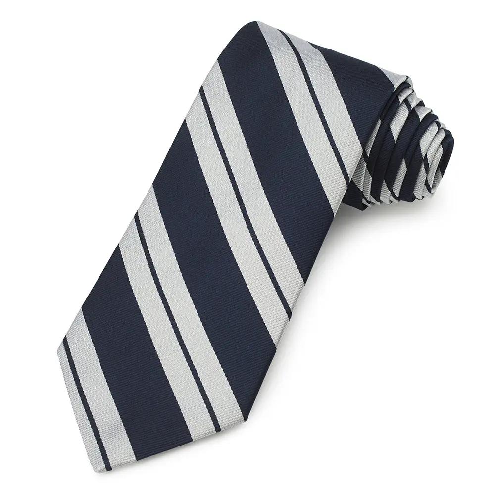 17th/21st Lancers Three-Fold Silk Reppe Tie by Benson & Clegg