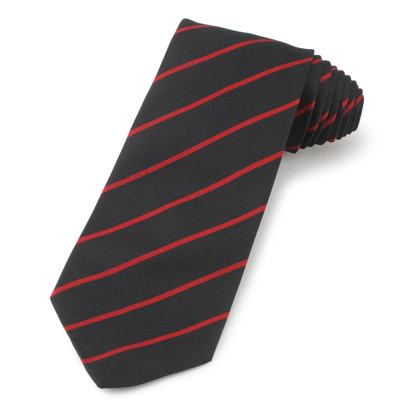 Royal Army Ordnance Corps Three-Fold Silk Reppe Tie by Benson & Clegg