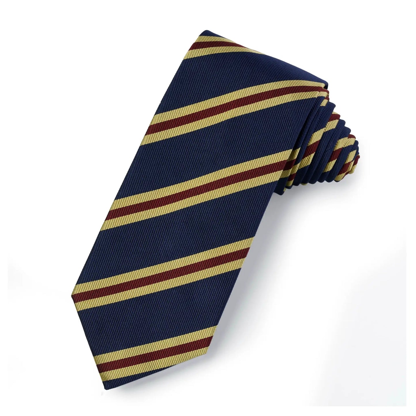 King Edward’s Horse Three-Fold Silk Reppe Tie by Benson & Clegg