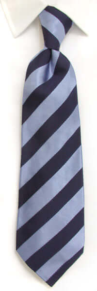 Handmade Navy Plain Silk Tie by whtshirtmakers.com