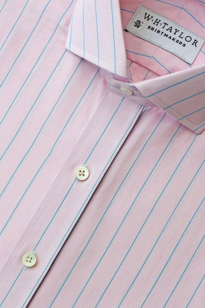 Denim Blue Pencil Stripe Shirt main image 1
