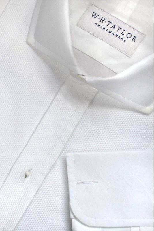 Marcella Tuxedo Evening Shirt for Men Bespoke W.H Taylor Shirtmakers Marcella Tuxedo Evening Shirt for Men Bespoke W.H Taylor Shirtmakers