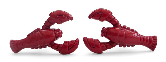 red lobster cufflinks by Frederick Thomas Handmade Mens Ties