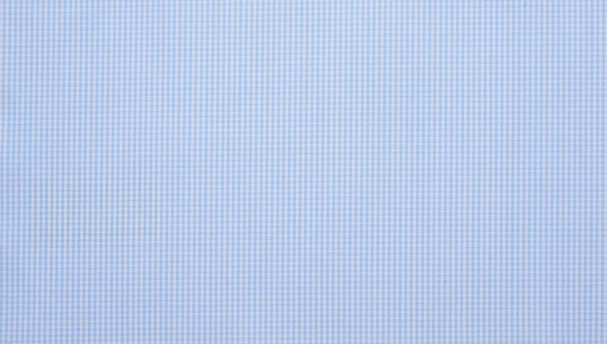 WH Taylor Shirtmakers Sky Blue Shepherds Check Poplin Men's Bespoke Shirt by whtshirtmakers.com