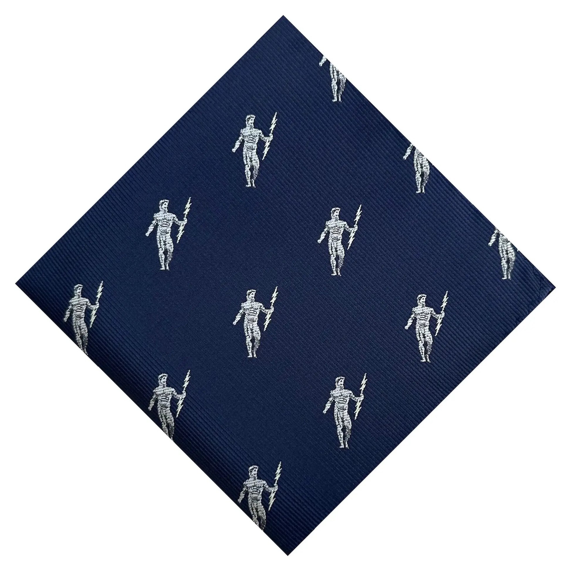 Zeus Greek God Pocket Square by OFL Ties