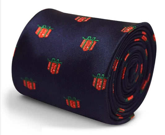 christmas range - christmas present tie by Frederick Thomas Handmade Mens Ties