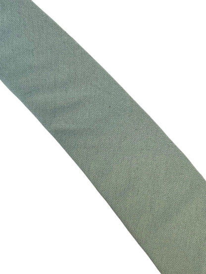 duck egg blue slim wool tie by Frederick Thomas Handmade Mens Ties
