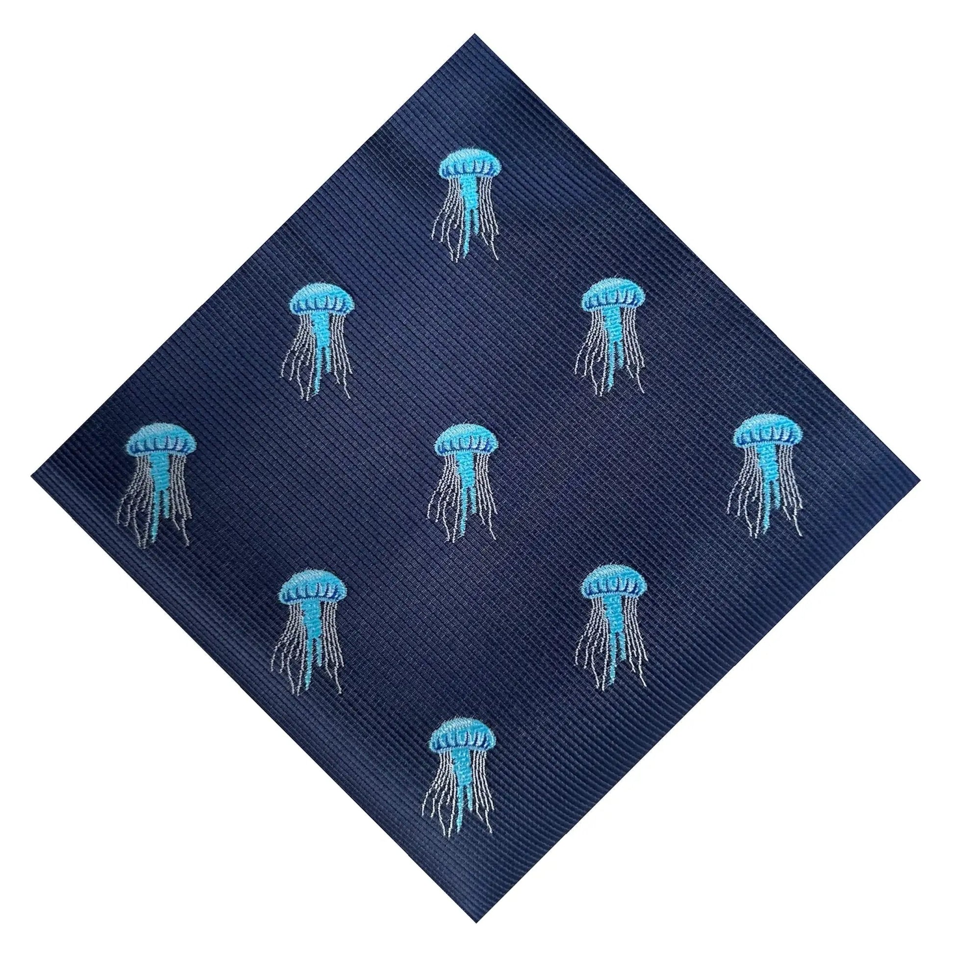 Jellyfish Pocket Square by OFL Ties