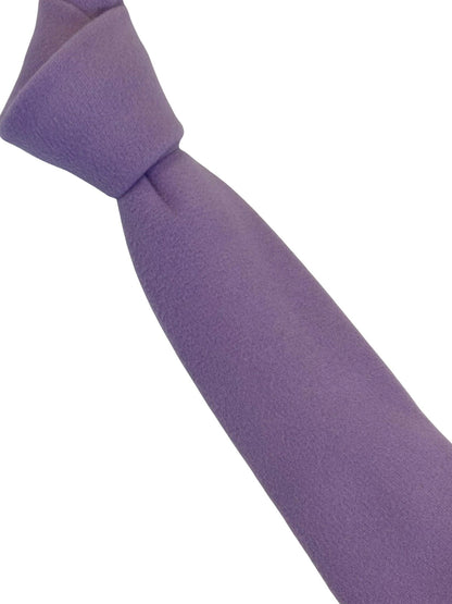 lilac purple slim wool tie by Frederick Thomas Handmade Mens Ties