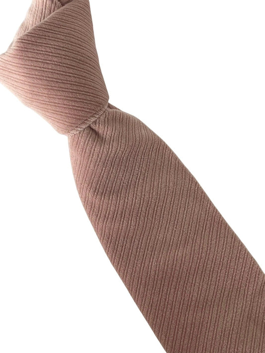 Frederick Thomas Blush Light Baby Pink Velvet-Feel Tie - Handmade for a Refined Professional Look by Frederick Thomas Handmade Mens Ties