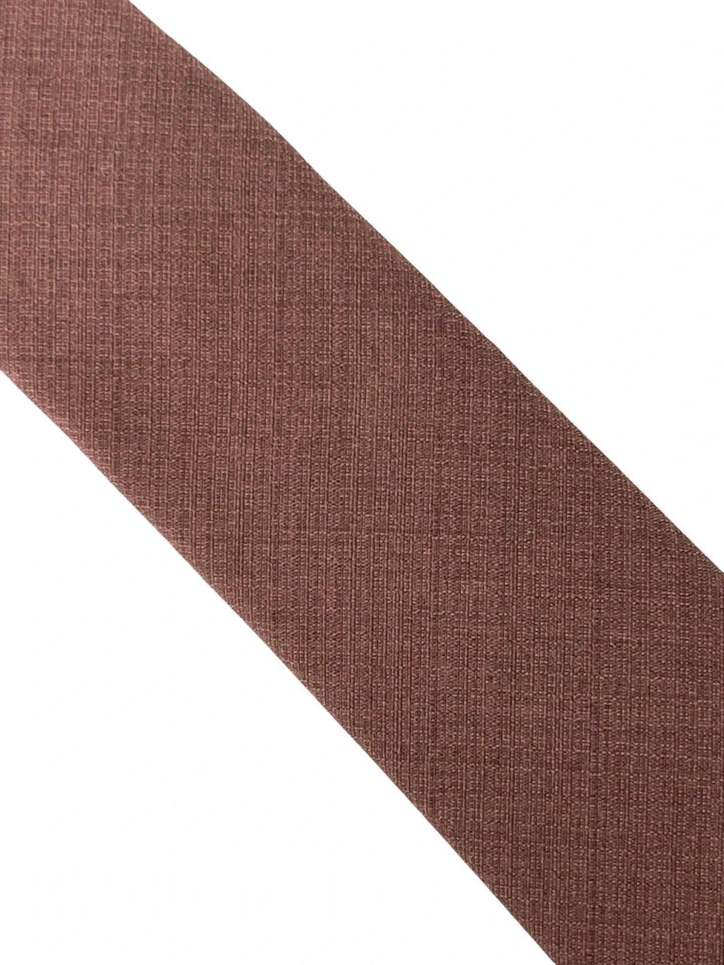 Dusky Dusty Earthy Red Brick Bamboo Tie - Handmade From Eco Friendly Bamboo Fabric For Luxury Longevity And Ethics by Frederick Thomas Handmade Mens Ties
