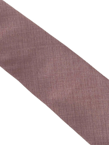 Frederick Thomas Dusky Pink Brick Bamboo Tie And Pocket Square - Coordinated Set For Polished Luxury by Frederick Thomas Handmade Mens Ties