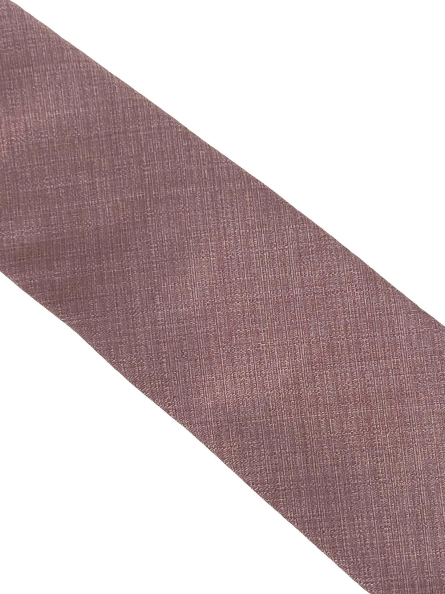 Dusky Dusty Pink Brick Bamboo Tie - Handcrafted Sustainable Luxury For Professionals In The Boardroom by Frederick Thomas Handmade Mens Ties