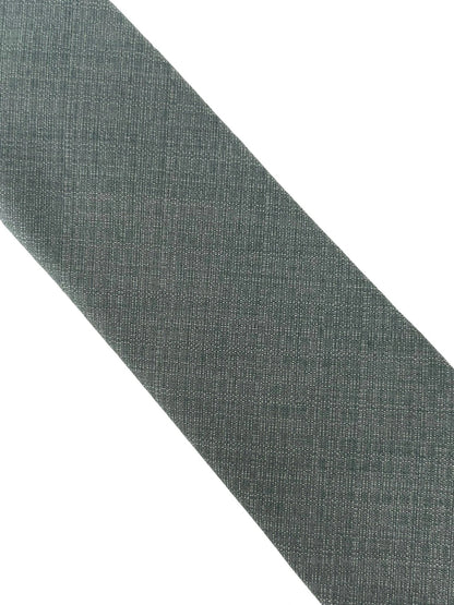 Matching plain sage mint olive green bamboo tie and pocket square set by Frederick Thomas Handmade Mens Ties