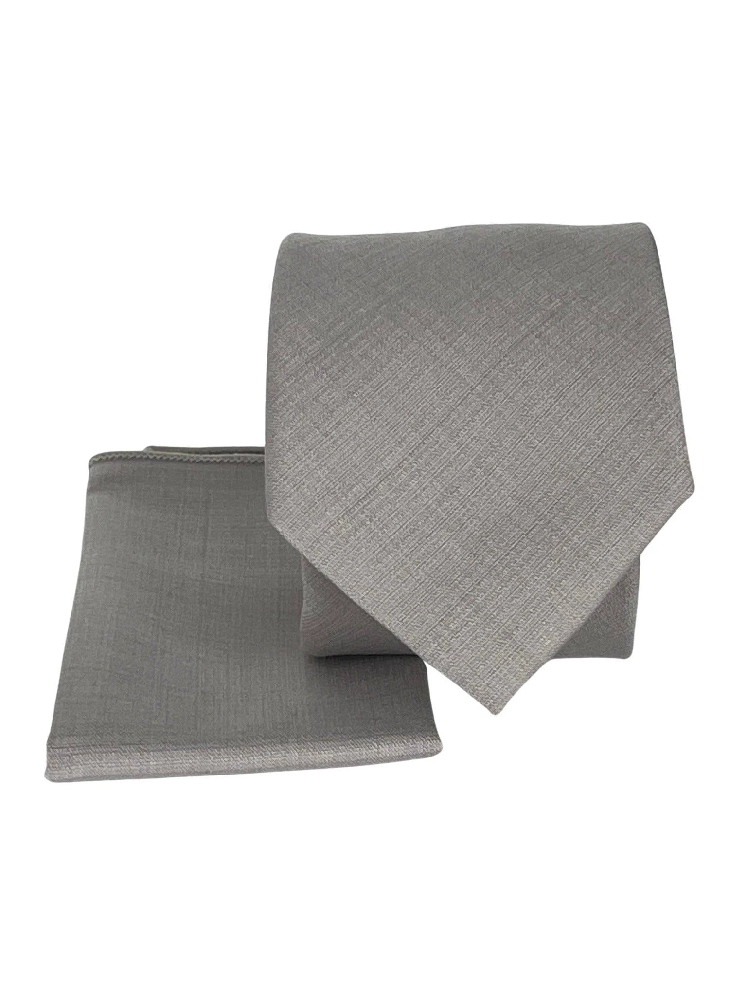 silver light pale grey bamboo pocket square by Frederick Thomas Handmade Mens Ties
