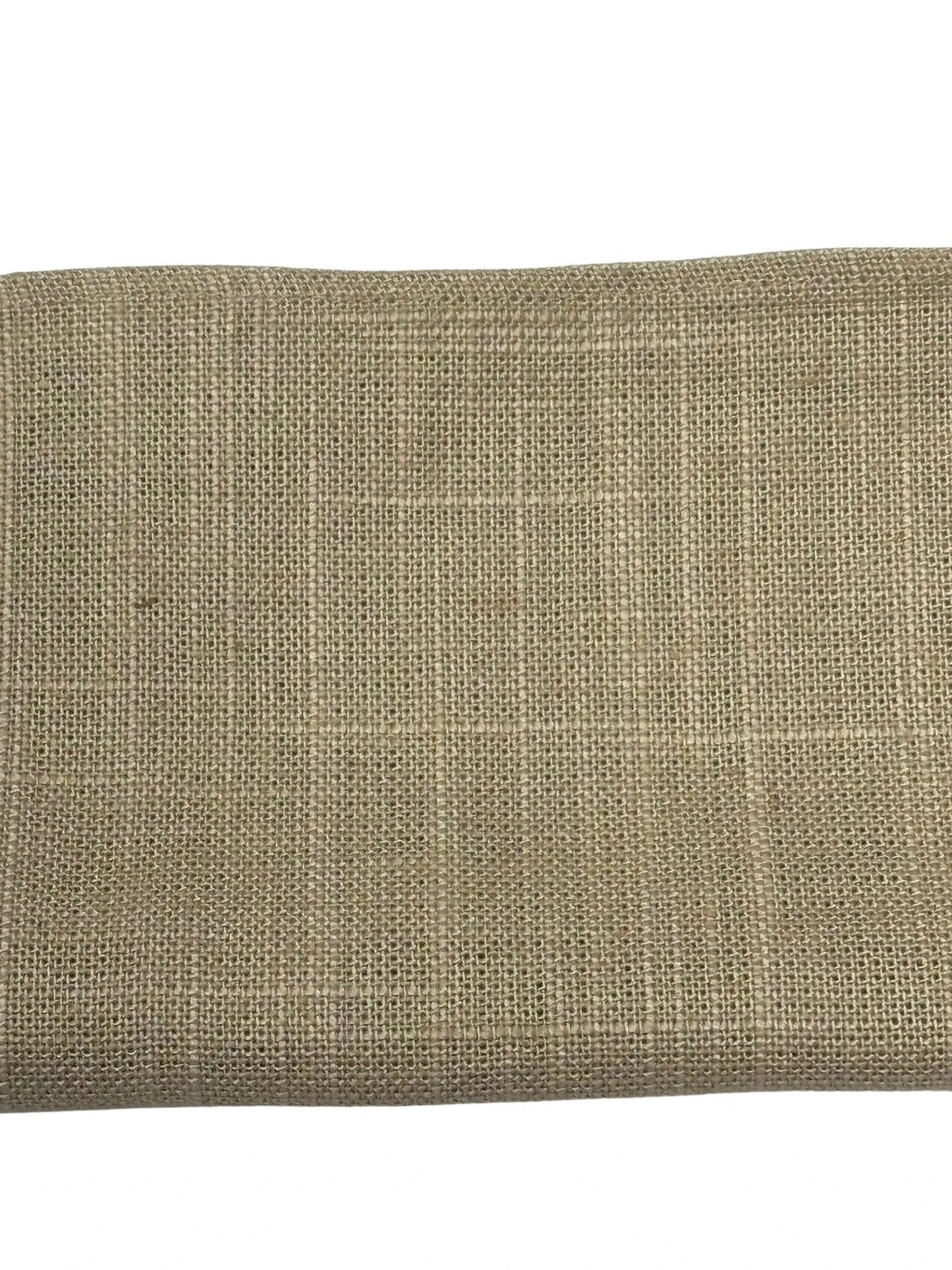 Frederick Thomas Handmade Beige Cream Linen Tie And Pocket Square Set - Subtle Luxury For Tailored Breathable Style by Frederick Thomas Handmade Mens Ties