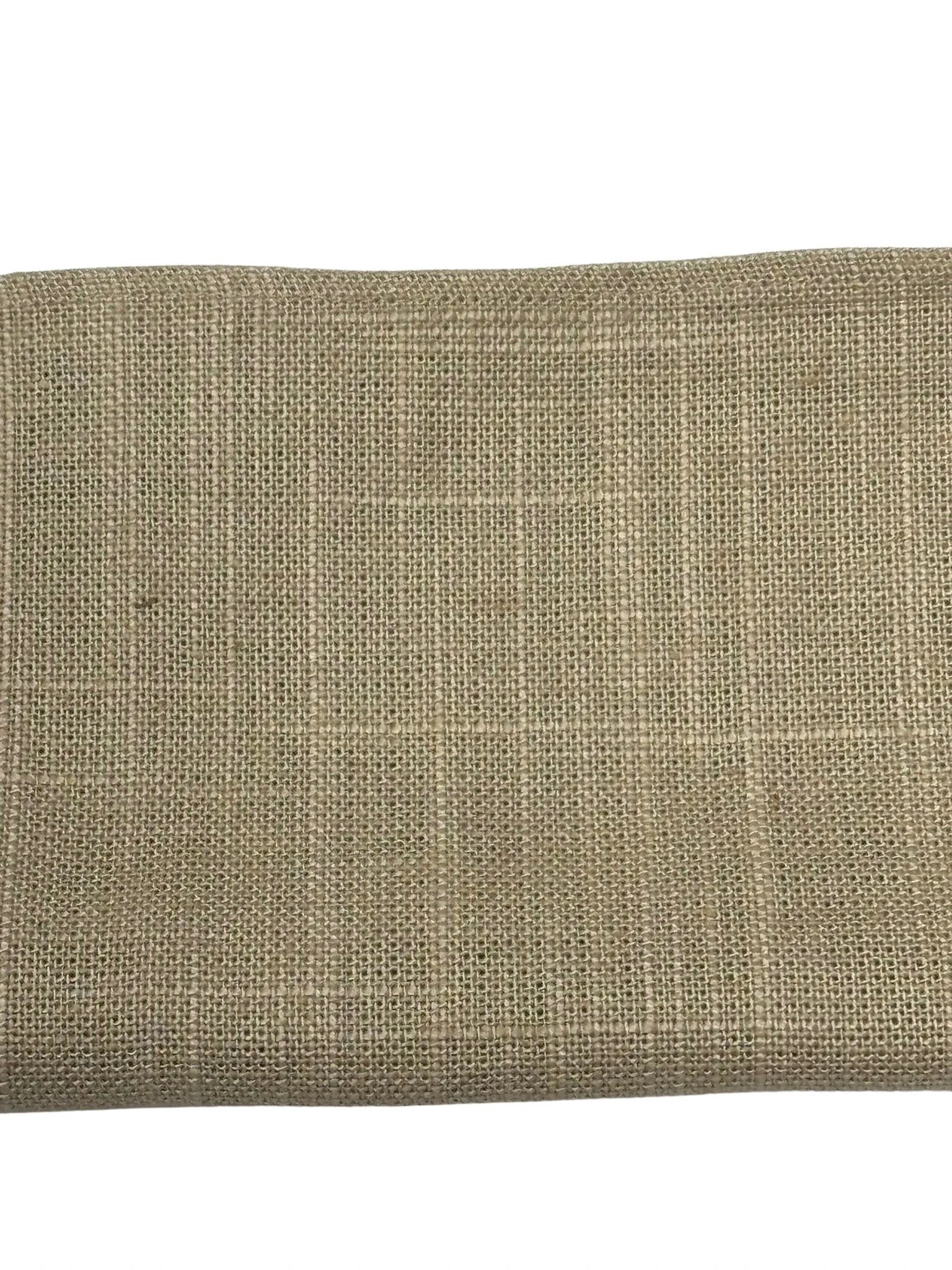 Frederick Thomas Handmade Beige Cream Linen Tie And Pocket Square Set - Subtle Luxury For Tailored Breathable Style by Frederick Thomas Handmade Mens Ties