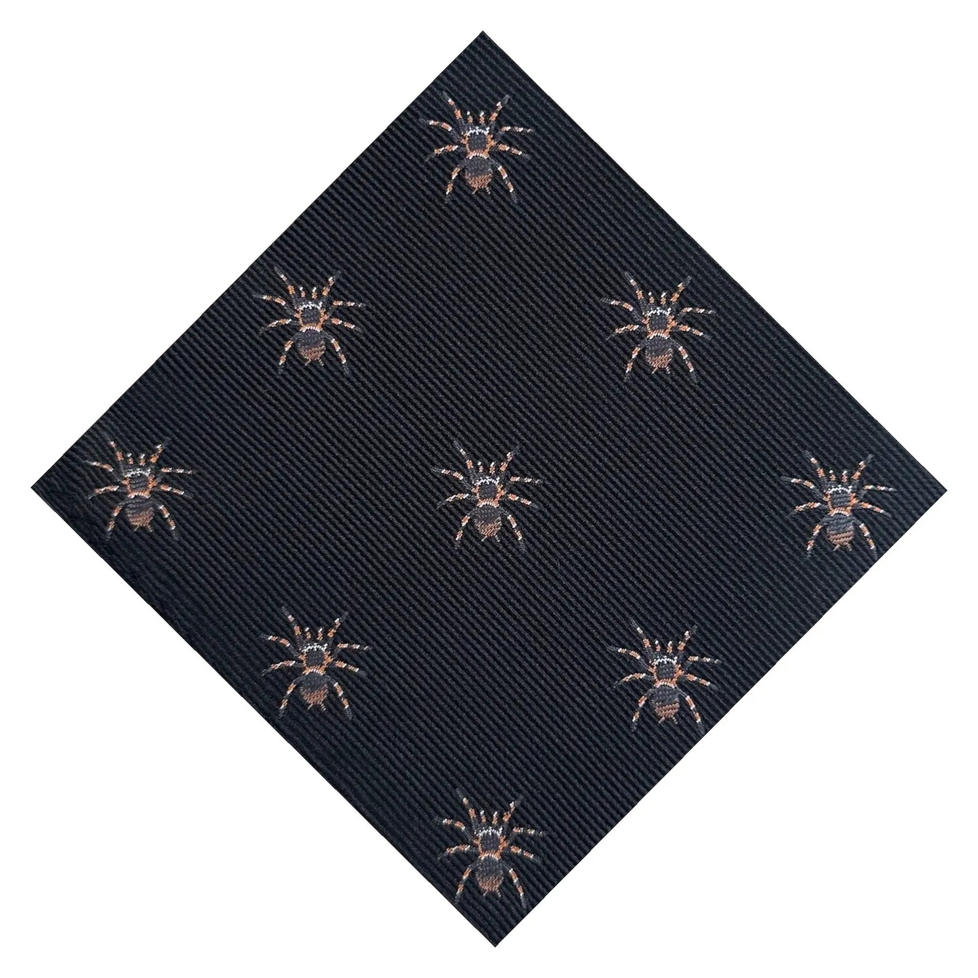 Spider Pocket Square by OFL Ties