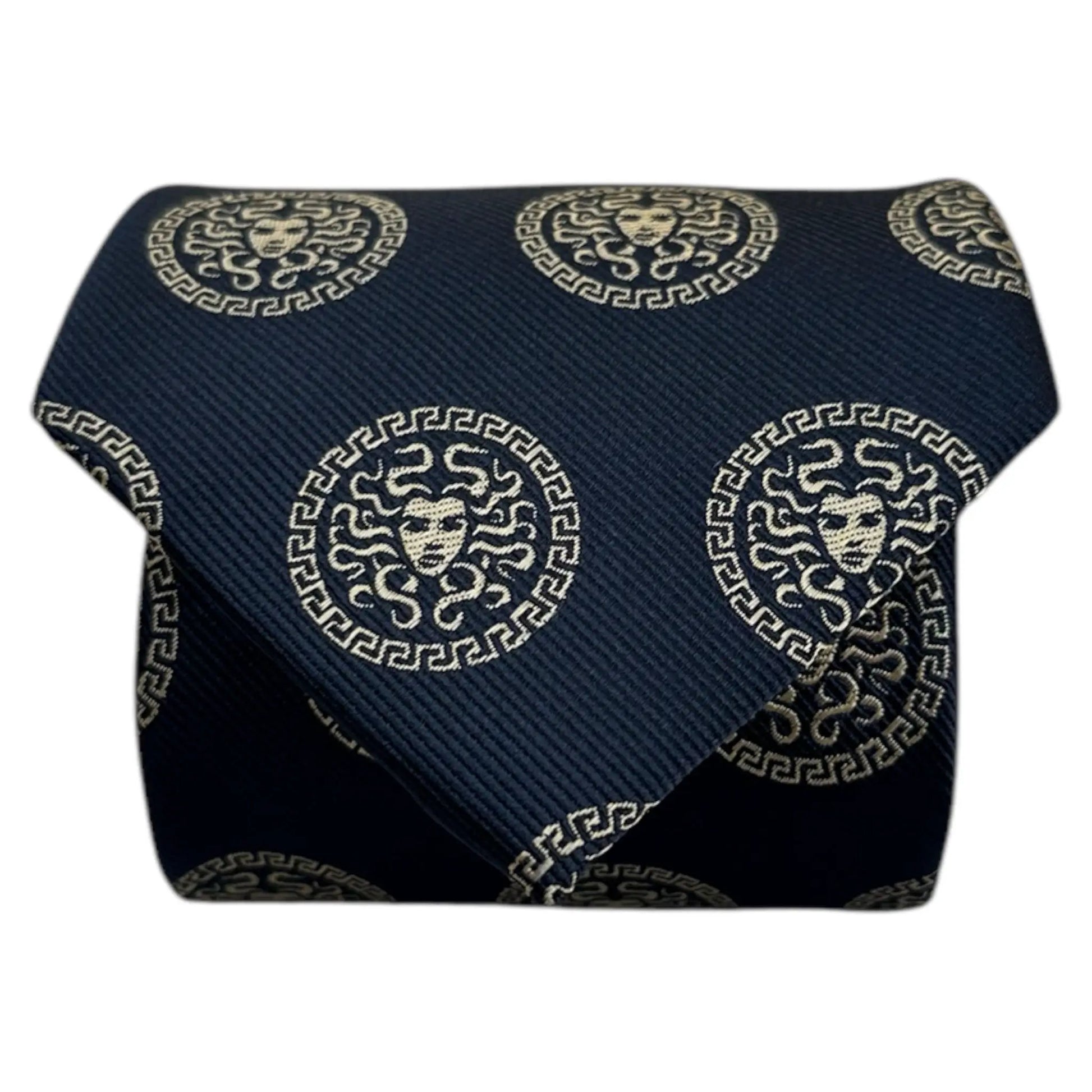 Medusa Tie Black & Gold by OFL Ties