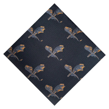 Dragon Pocket Square by OFL Ties