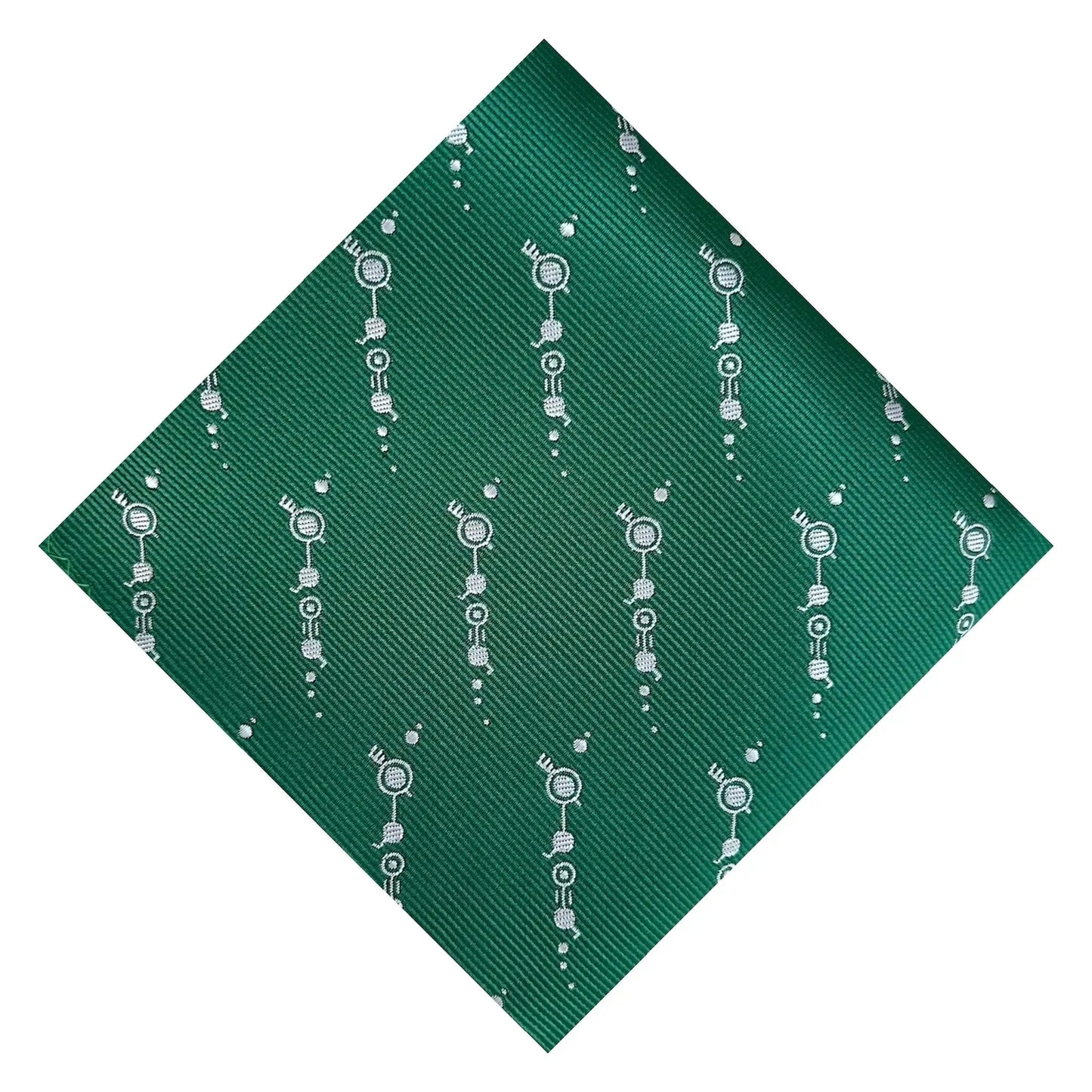 Crop Circle Alien Pocket Square by OFL Ties