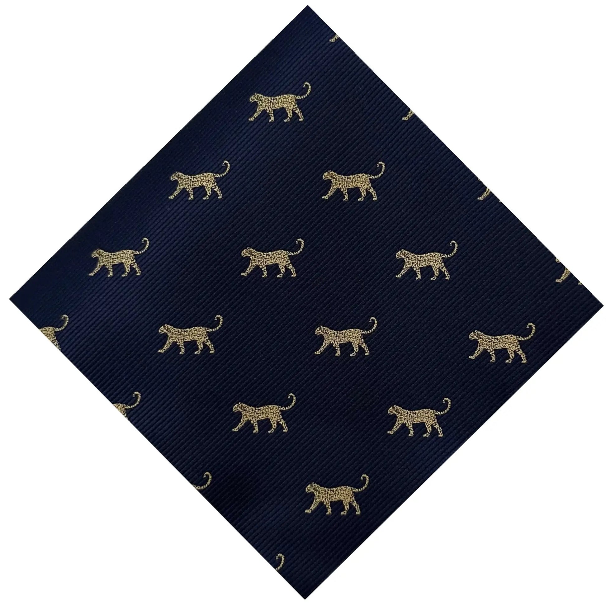 Amur Leopard Pocket Square by OFL Ties