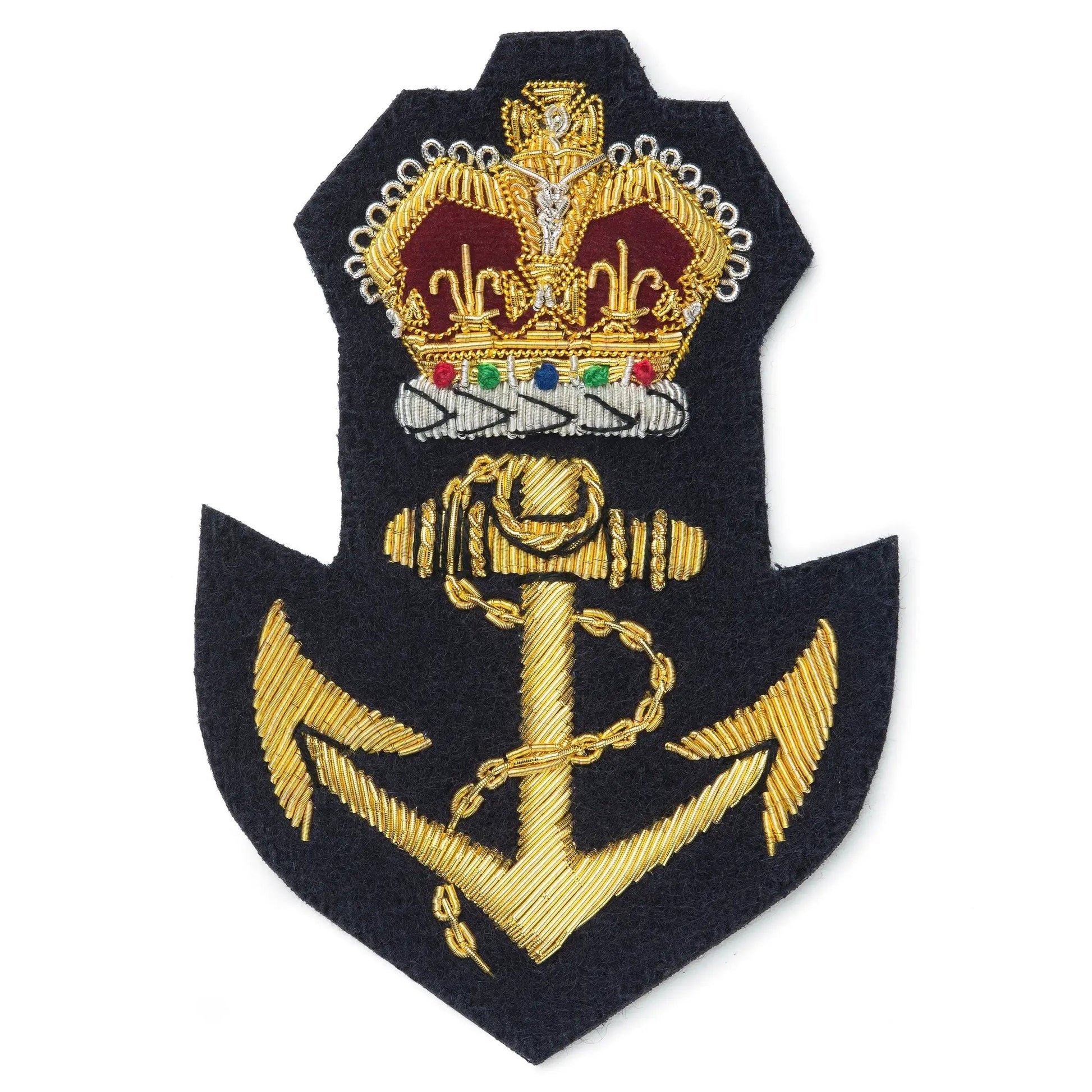 Crown & Anchor Blazer Badge by Benson & Clegg