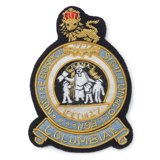 Columbia University Blazer Badge by Benson & Clegg