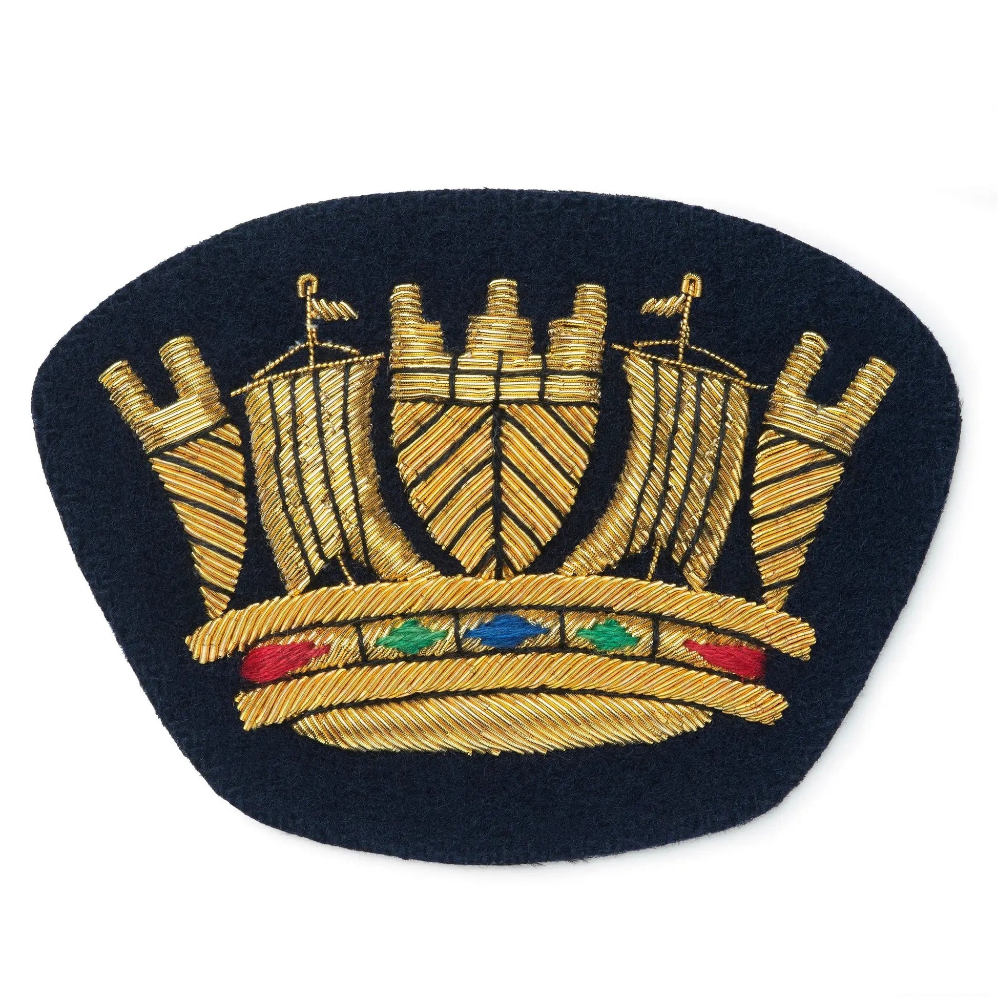 Royal Naval Coronet Blazer Badge by Benson & Clegg