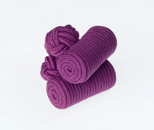 Lilac Barrel Cufflinks By Ringhart Shirting Fabrics by Ringhart Shirting Fabrics