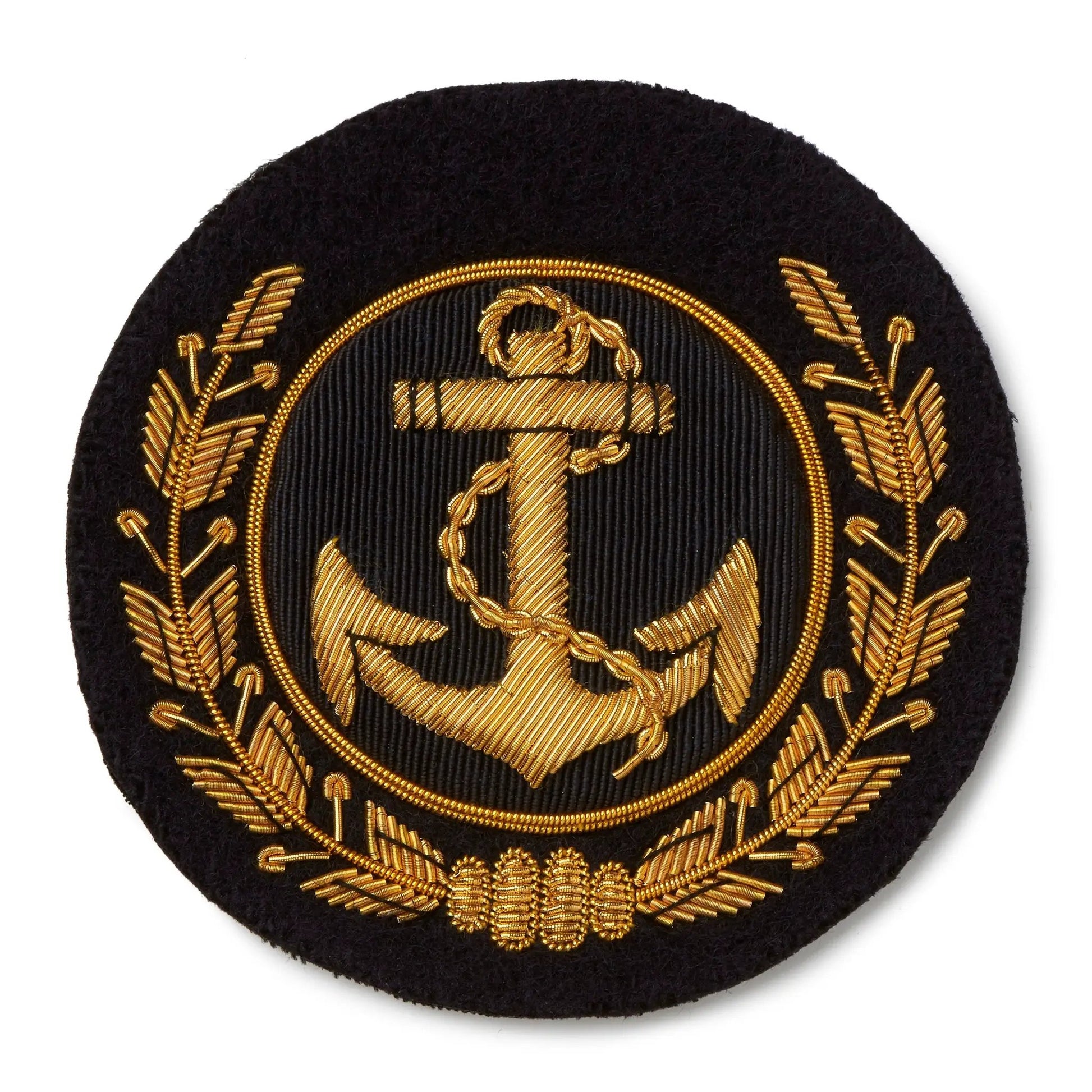 Anchor & Wreath Blazer Badge by Benson & Clegg