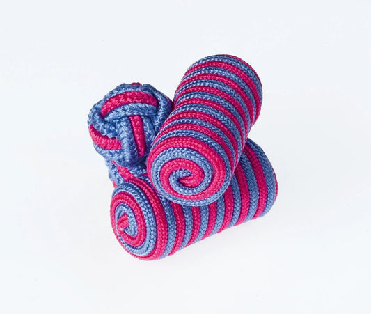 Blue Cerise Barrel Cufflinks by Ringhart Shirting Fabrics by Ringhart Shirting Fabrics