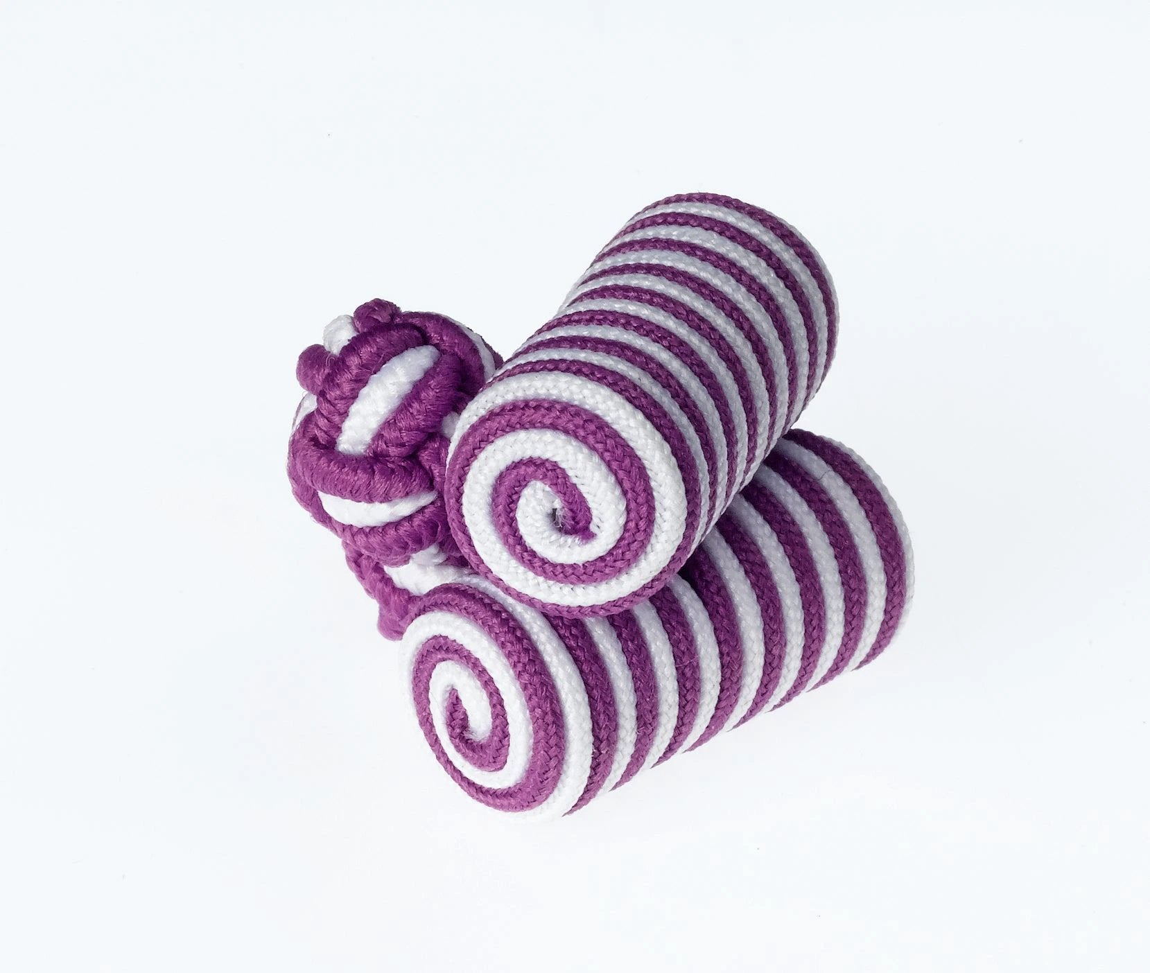 Ringhart Lilac and White Barrel Cufflinks for Men's Formal Wear by Ringhart Shirting Fabrics