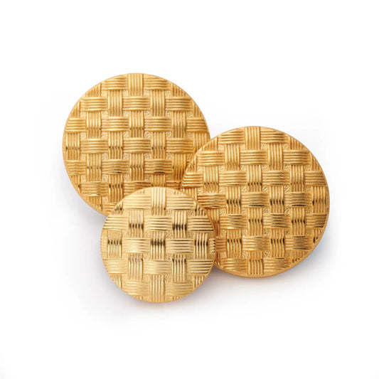 Fine Weave Blazer Button by Benson & Clegg
