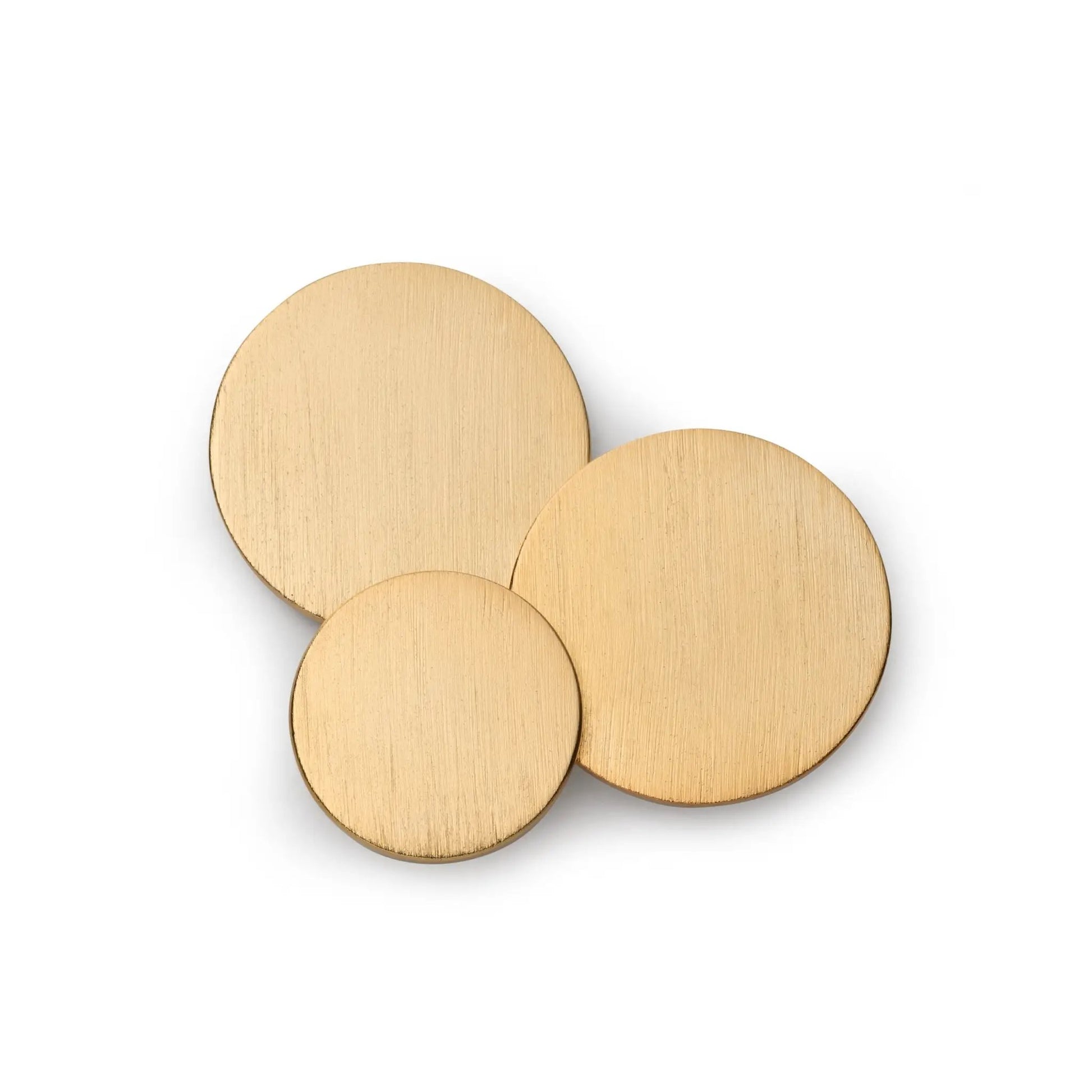 Brushed Gold Blazer Button by Benson & Clegg